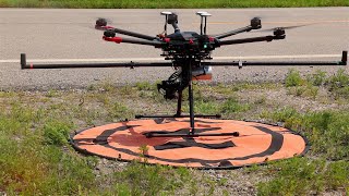 CNE Drone Mounted LiDAR for Aerial Pole Fielding Infographic Video [upl. by Fayette]