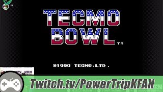 Twitch Highlight The Power Trip plays Tecmo Bowl wMark Parrish on NES WomboSports [upl. by Cinemod]