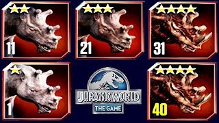 NEW CENOZOIC UINTATHERIUM MAX LEVEL FEEDING JURASSIC WORLD [upl. by Dreddy711]