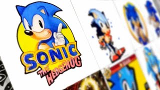 Drawing SONIC in different styles  Sonic the hedgehog [upl. by Akiwak627]