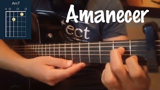 Cómo Tocar Amanecer  Luis Miguel En Guitarra  Tutorial Letra Y Acordes  Avanzado [upl. by Malinowski]