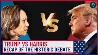 Kamala Harris vs Donald Trump Full Presidential Debate Best from the Sept 10 War of Words  Watch [upl. by Earehc]