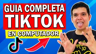 Como Subir Videos a Tiktok Desde el Pc Enviar Mensajes Etc Guía Completa 2021 [upl. by Kuska90]