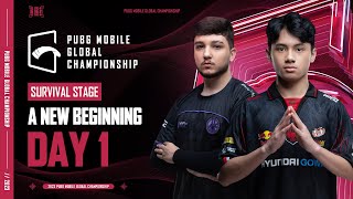 EN 2023 PMGC League  Survival Stage Day 1  PUBG MOBILE Global Championship [upl. by Gillespie]