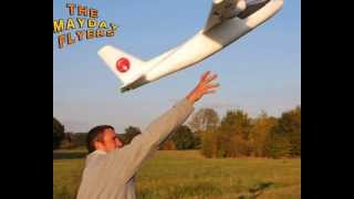 Lipo ExplosionDeath of an RC plane Protech Voyager [upl. by Wivina]