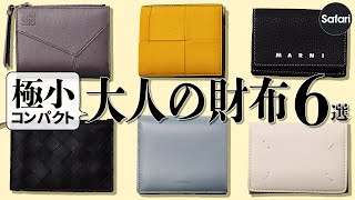 【コンパクト】最強ブランドの小さい財布を厳選！ 【ボッテガ・ヴェネタ】【ロエベ】【ジル サンダー】【メゾンマルジェラ】【マルニ】 [upl. by Allene]