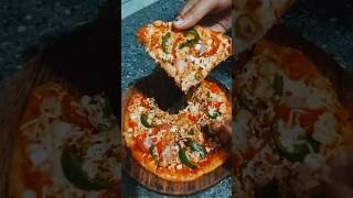 बिना ओवन बिना यीस्ट के घर पर बनाये आसानी से pizza 🍕viralvideo trandingeasycookingrecipe 😋😋😍😋🥘🥳😋 [upl. by Emogene]