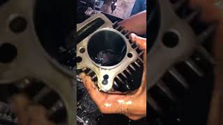 78 sylinder GN5piston polish 😱 shortsviral mechenic automobile bikemodified [upl. by Ahsimit]