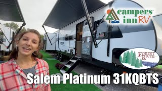 Forest River RVSalem Platinum31KQBTS  by Campers Inn RV – The RVer’s Trusted Resource [upl. by Neale293]