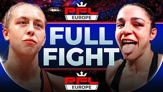 Flyweight Title Decider 🏆  Dakota Ditcheva vs Valentina Scatizzi  Full Fight  PFL Europe 4 [upl. by Roid]