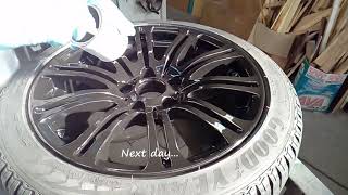 IMITATION OF CHROME OF BMW WHEELS STYLE 67 135 OR 220 [upl. by Mccarty876]