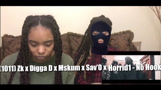 1011 Zk x Digga D x Mskum x Sav’O x Horrid1  No Hook REACTION [upl. by Averill748]