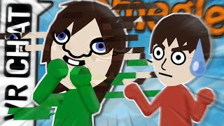 Nintendo Miis log onto Omegle [upl. by Aicatsanna]