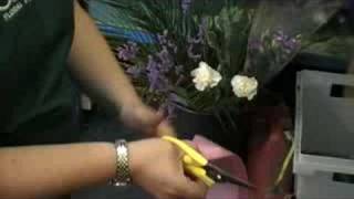 How to make a floristry bow [upl. by Nehtiek]