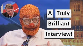 Baked Bean Man Interviewed By Jacob ReesMogg [upl. by Farmann]