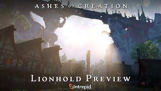 Ashes of Creation Alpha Two Lionhold Preview [upl. by Ahsiya]