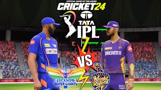 IPL 2024 LUCKNOW SUPER GIANTS VS KOLKATA KNIGHT RIDERS MATCH CRICKET 24 PS5 GAMEPLAY [upl. by Baker697]