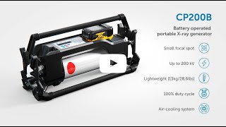 CP200B New BatteryOperated Portable Xray Generator [upl. by Nawd724]