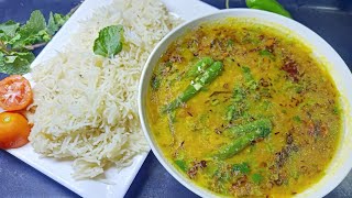 Pakistan Famous Daal Chawal Recipe By Sooper Mummy Kitchen 🤤😋 [upl. by Dorcia]