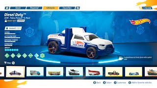 Hot Wheels Unleashed 2 Turbocharged  Quick Race Lets go for a little ride  Diesel Duty [upl. by Enelram]