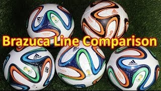 Adidas Brazuca Soccer BallFootball Line Review [upl. by Aneis]