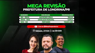 LONDRINAPR MEGA REVISÃO [upl. by Ellertnom]