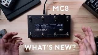 Morningstar MC8 MIDI Controller  Whats New [upl. by Erbma548]