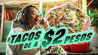 TACOS DE SUADERO DE A 2 PESOS  Lalo Elizarrarás [upl. by Esinaej]