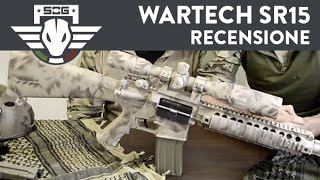 Recensione WarTech SR15 Sniper Custom  SOG Softair ITALIA [upl. by Hacceber504]