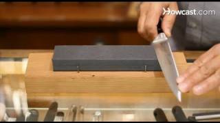 How to Use a Sharpening Stone  Knives [upl. by Marj]