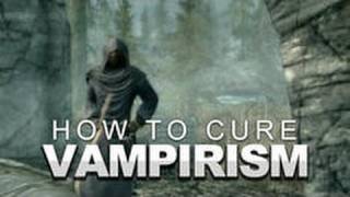 Skyrim How to Cure Vampirism [upl. by Earvin]