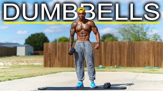 20 MINUTE UPPER BODY DUMBBELL WORKOUT [upl. by Sulamith]