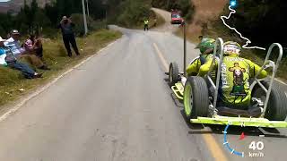 🏁🏎carrerra de coches San Miguel de Bolivar categoría llanta inflada primer lugar 🥇🏆 [upl. by Thayer396]