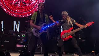 Steve Vai  Intro Avalancha LIVE Inviolate India  2023 01 [upl. by Ielhsa442]