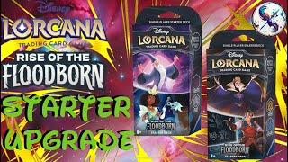 Lorcana Starter Deck Improvement  Rise of the Floodborn [upl. by Annaej839]