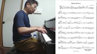 『Make Believe Jerome Kern』 played by Takeshi Fukushima Solo Piano with sheet [upl. by Thynne965]