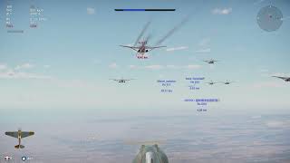 P36a vs French Bombers  War Thunder [upl. by Ezitram]