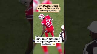 Tre’Davious White once tried to read the Ravens playbook [upl. by Gathers]