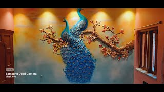 peacock sculpture sculpture wall sculpture new wall art [upl. by Prasad]