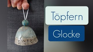 Glocke töpfern einfach ● DIY Easy Pottery Bell [upl. by Friday]