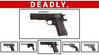 Most Deadly Handguns [upl. by Aknayirp]