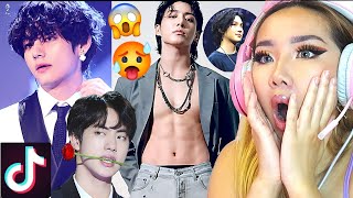 BTS TIKTOKS BECAUSE CHAPTER 2 IS ALREADY HITTING DIFFERENT 😲🥵🔥  REACTION [upl. by Wilcox]