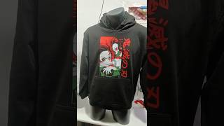 Empieza la temporada de sacar las sudaderas Quieres alguna personalizada escríbenos demonslayer [upl. by Mayce]