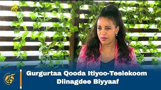 Gurgurtaa Qooda ItiyooTeelekoom Diinagdee Biyyaaf [upl. by Seidel]