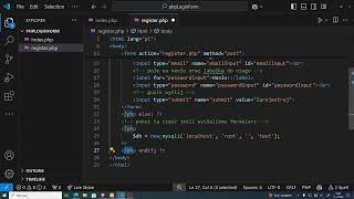 Formularz rejestracji i logowania w PHP i mySQL [upl. by Rosalba768]