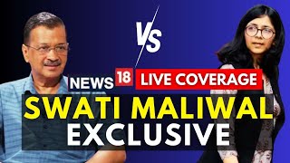 Swati Maliwal LIVE  Swati Maliwals First Interview On Assault Case  Swati Maliwal Vs AAP  N18L [upl. by Ynaffit]