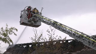 Männedorf ZH Feuer im Dachstock [upl. by Tiphani]