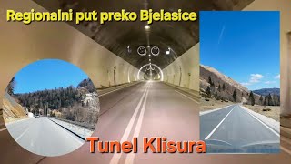 Novi regionalni put preko Bjelasice‼️Jezerine  Jelovica‼️ TUNEL KLISURA‼️ [upl. by Manning635]