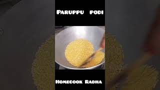 Paruppu podi Recipe in Tamil Idli Podi Recipe Sadam Podi Recipe in Tamil [upl. by Anile]