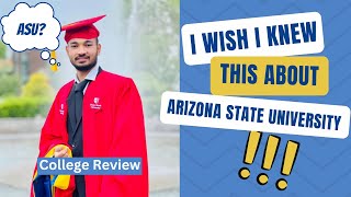 Arizona State University Review ASU Scholarships Admissions Fee amp Safety Tips by Indian Student [upl. by Ardiek]